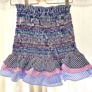 Rainbow Tiered Ruffle Skirt - XS/S